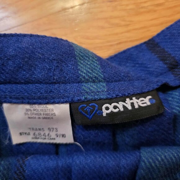 Pant Her Vintage Wool Plaid Skirt 9/10 - Picture 2 of 3